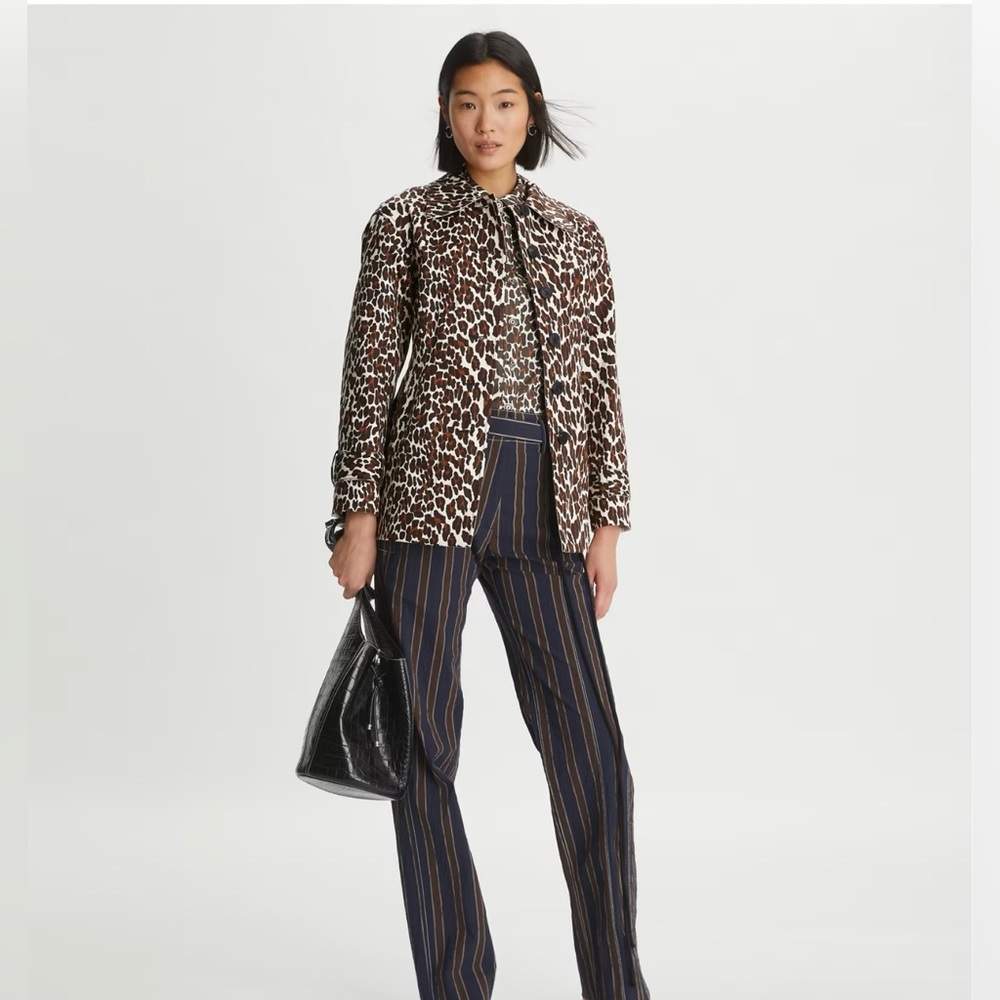 Tory Burch | REVERSIBLE PRINTED JACKET | Size 10 - Picture 6 of 7